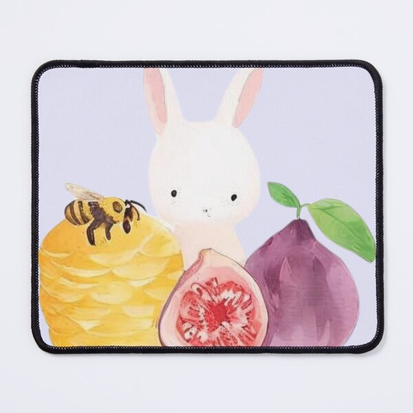 Item preview, Sweetest Folly - Kawaii Bunny, Fig, and Honeycomb designed and sold by The-HistoryGirl.