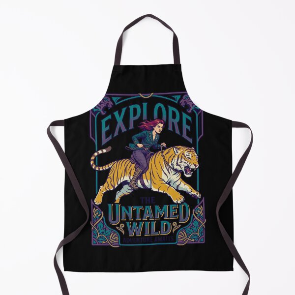 Item preview, Explore The Untamed Wild Tiger Rider designed and sold by TeeARTHY.