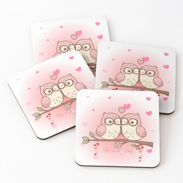 Item preview, Cute Owl Couple You’re My Hoot designed and sold by Cutethings3.