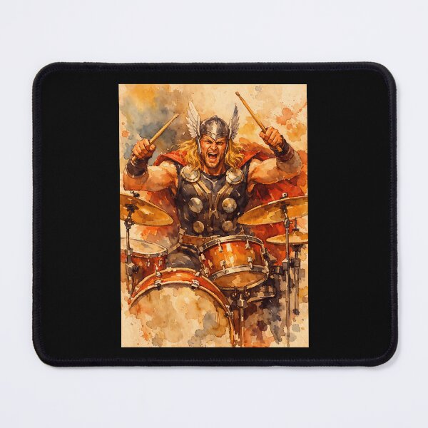 Item preview, Thor on the Drums designed and sold by Sarcastic designs.