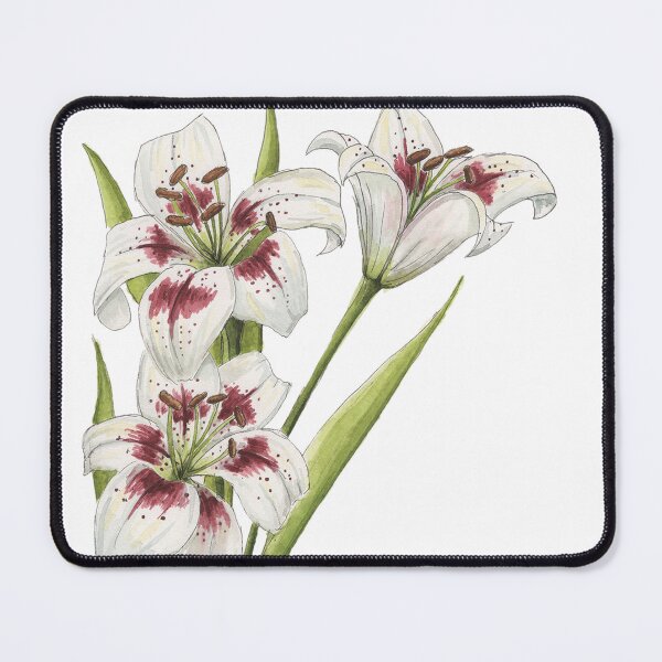 Item preview, White Lily Flowers designed and sold by NaughtyFlorals.
