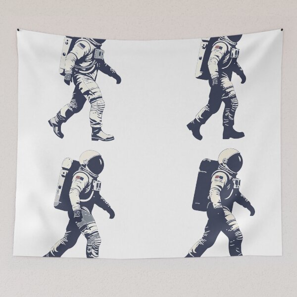 Item preview, Astronaut Moonwalk Motion art designed and sold by BestChoiceService.