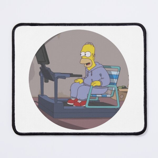 Item preview, Homer Lazy Workout designed and sold by DohLab.