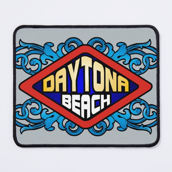Item preview, Daytona Beach FL Florida emblem retro sign designed and sold by studioss76.