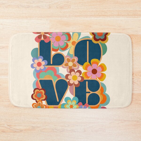 Item preview, Love retro groovy flowers designed and sold by InkRiot Studios.