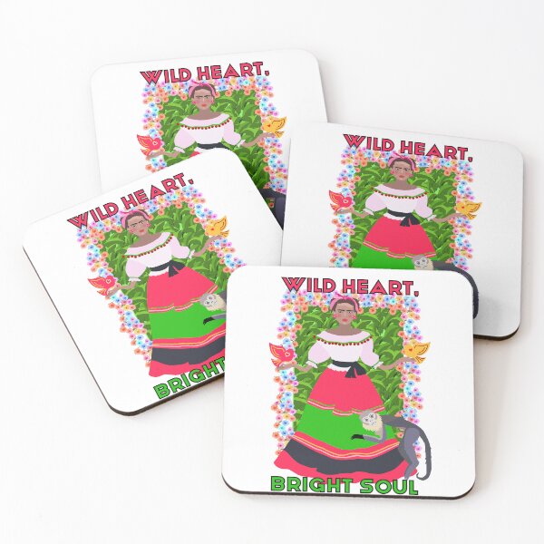 Item preview, Wild Heart, Bright Soul Frida Inspired Art designed and sold by MidModMagic.