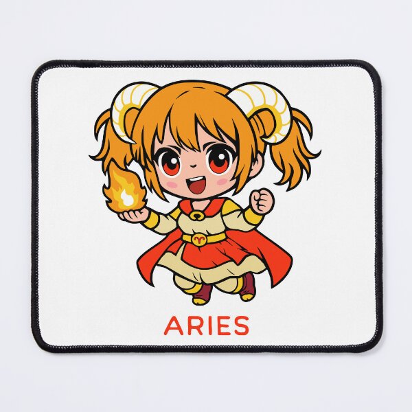 Item preview, Aries Girl: The Fiery Pioneer designed and sold by AlyxoGer✅.