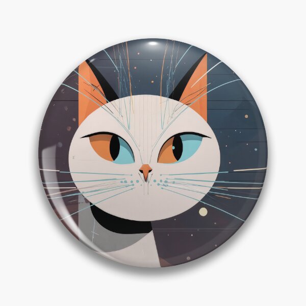 Item preview, Cosmic Cat of Dual Vision designed and sold by ForeverPrintsOK.