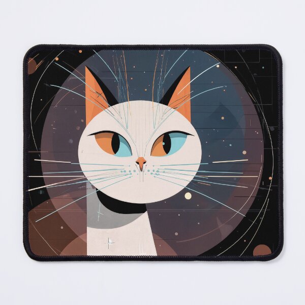 Item preview, Cosmic Cat of Dual Vision designed and sold by ForeverPrintsOK.