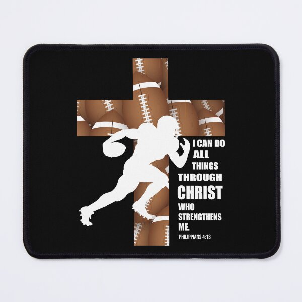 Item preview, Football and faith designed and sold by FunnyFamlyFun.