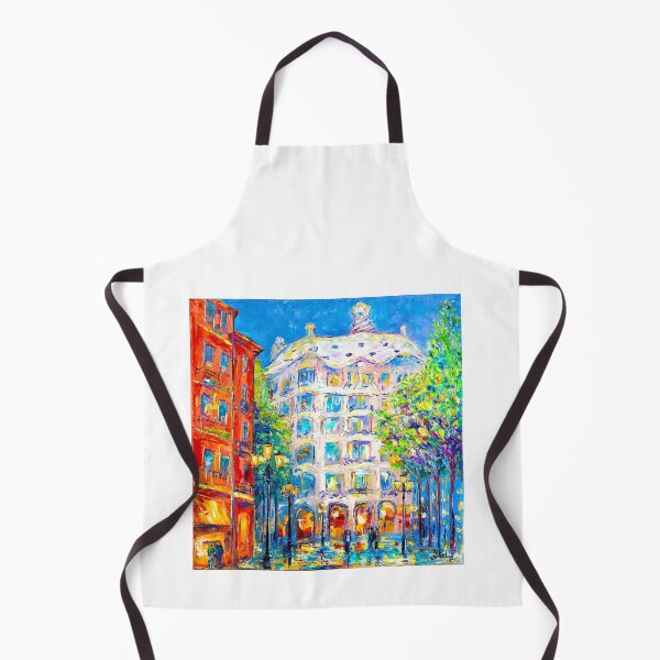 Item preview, Casa Milà In Barcelona Evening designed and sold by Natalia_Shchip.