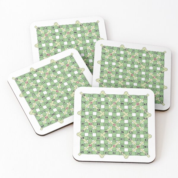 Item preview, Mathtician Magic Square Weave GN designed and sold by palmprints.