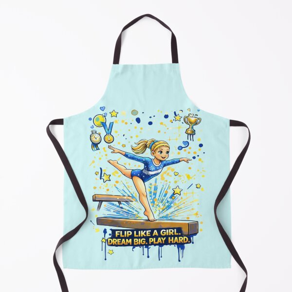 Item preview, Gymnastics Wall Art for Girls – Blue Room Decor, Girls Room Decor, Sports Gift designed and sold by Modern3Art.