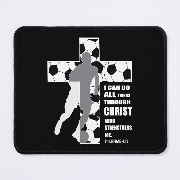 Item preview, Soccer and faith designed and sold by FunnyFamlyFun.