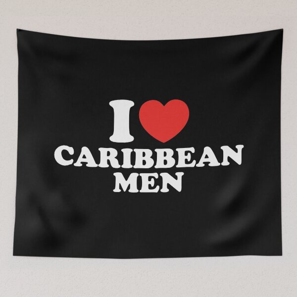 Item preview, I Love Caribbean Men designed and sold by shitpostee.