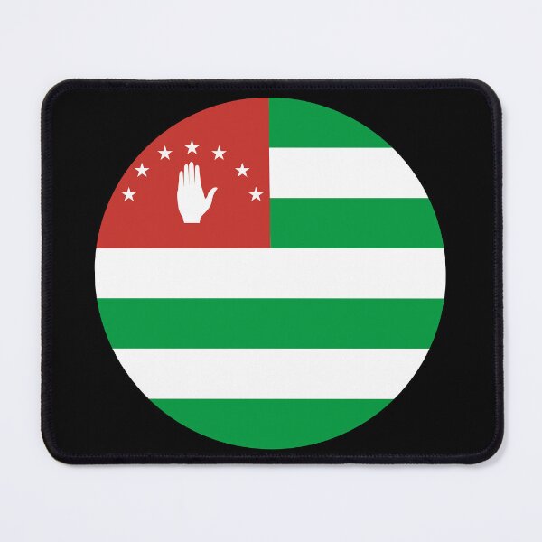 Item preview, Abkhazia Round Flag Caucasian Heritage Design designed and sold by NTGUILTY.
