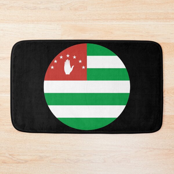 Item preview, Abkhazia Round Flag Caucasian Heritage Design designed and sold by NTGUILTY.