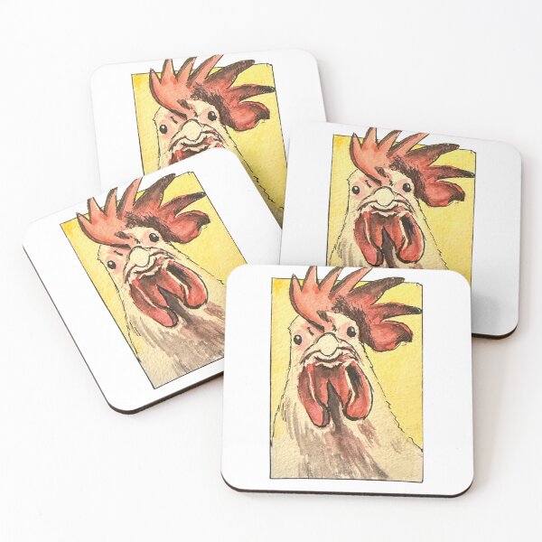 Item preview, Judgy Hand Painted Chick in watercolor designed and sold by a.dadash.