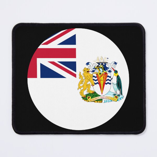 Item preview, British Antarctic Territory Round Flag Heritage designed and sold by NTGUILTY.