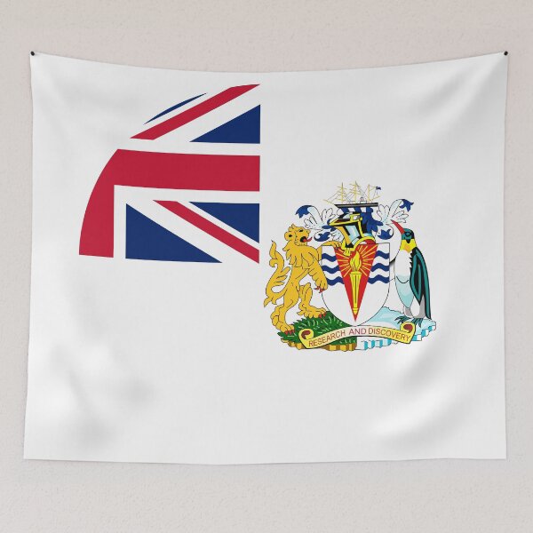 Item preview, British Antarctic Territory Round Flag Heritage designed and sold by NTGUILTY.