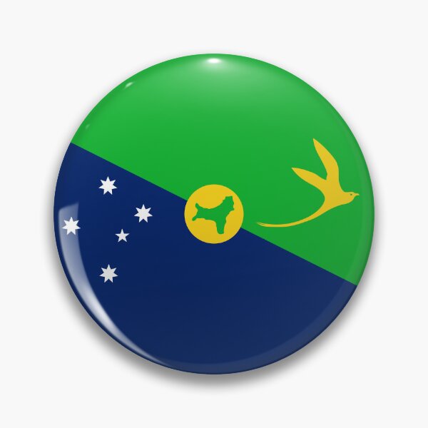 Item preview, Christmas Island Round Flag Australian Heritage designed and sold by NTGUILTY.