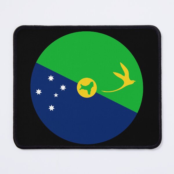 Item preview, Christmas Island Round Flag Australian Heritage designed and sold by NTGUILTY.