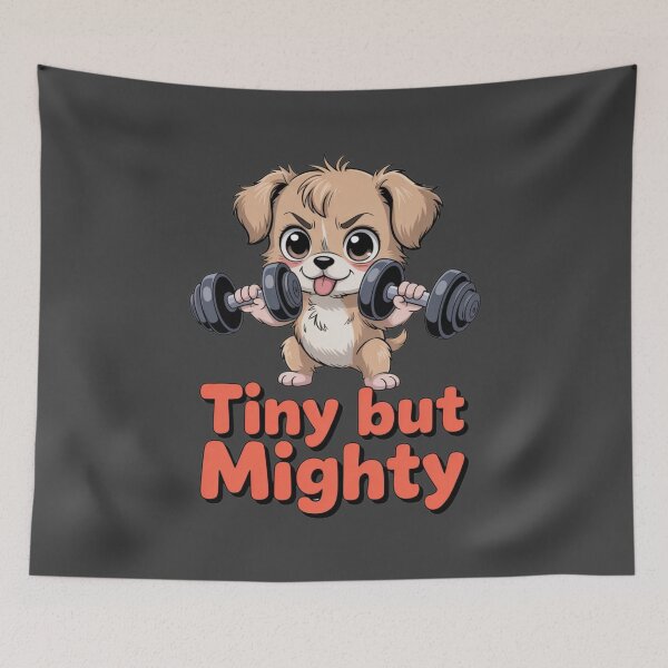 Item preview, Tiny But Mighty Puppy designed and sold by SharingLove.