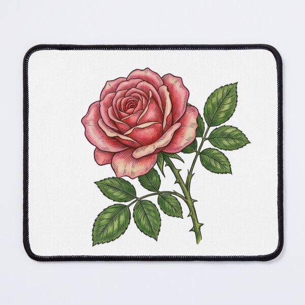 Item preview, A pink rose designed and sold by SirZerRo.