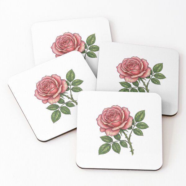 Item preview, A pink rose designed and sold by SirZerRo.