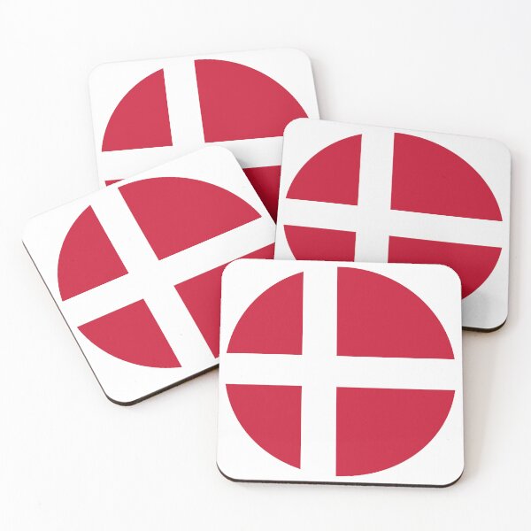 Item preview, Denmark Round Flag Dannebrog Nordic Heritage designed and sold by NTGUILTY.