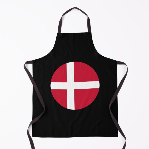 Item preview, Denmark Round Flag Dannebrog Nordic Heritage designed and sold by NTGUILTY.