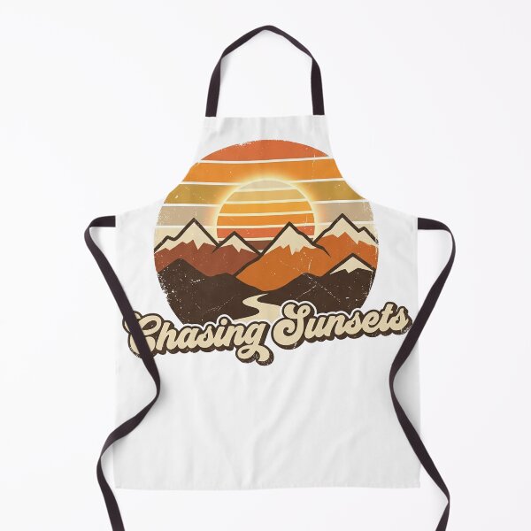 Item preview, Chasing Sunsets – Retro Vintage Travel & Adventure Design designed and sold by JA World - Art & Design.