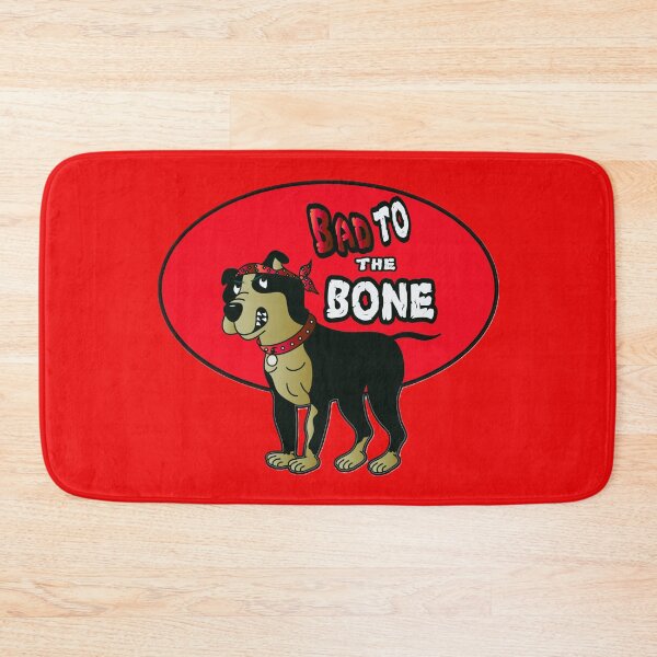 Item preview, Bad To The Bone Cute Retro Dog designed and sold by Lovemountain.