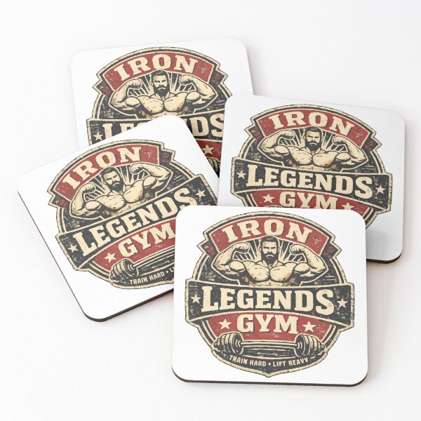 Item preview, Iron Legends Gym Bodybuilding Workout designed and sold by athenaVart.
