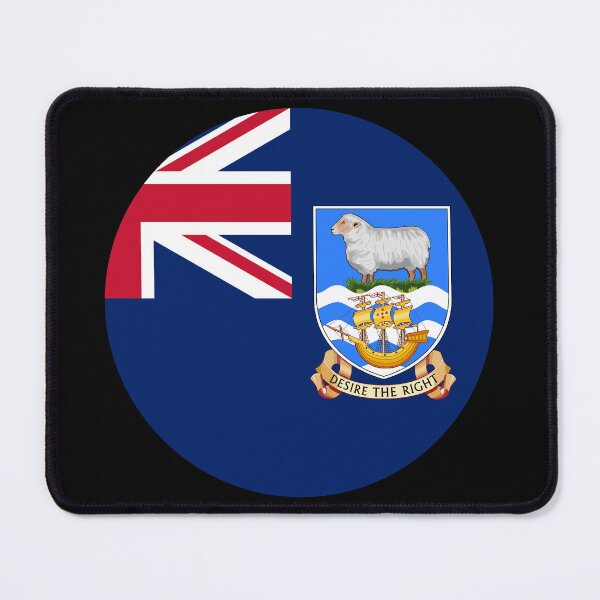 Item preview, Falkland Islands Round Flag British Heritage designed and sold by NTGUILTY.