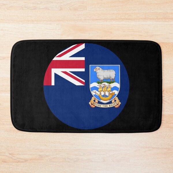 Item preview, Falkland Islands Round Flag British Heritage designed and sold by NTGUILTY.