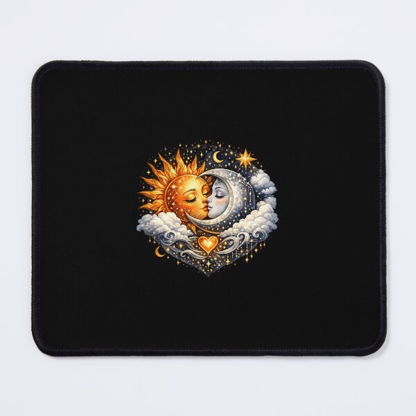 Item preview, Sun & Moon in Love – Mystical Cosmic Art – Celestial Yin Yang – Universal Love designed and sold by orely14.