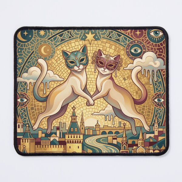 Item preview, Masked Lovers Cats in Russia. designed and sold by Natalia-Vlad.