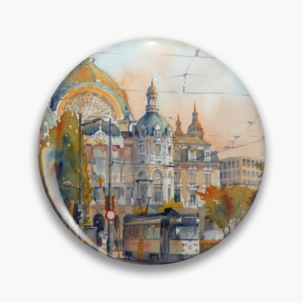 Item preview, Antwerp Central Station designed and sold by caracatita75.