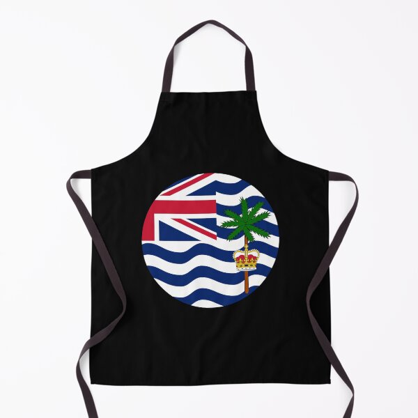 Item preview, British Indian Ocean Territory Round Flag designed and sold by NTGUILTY.