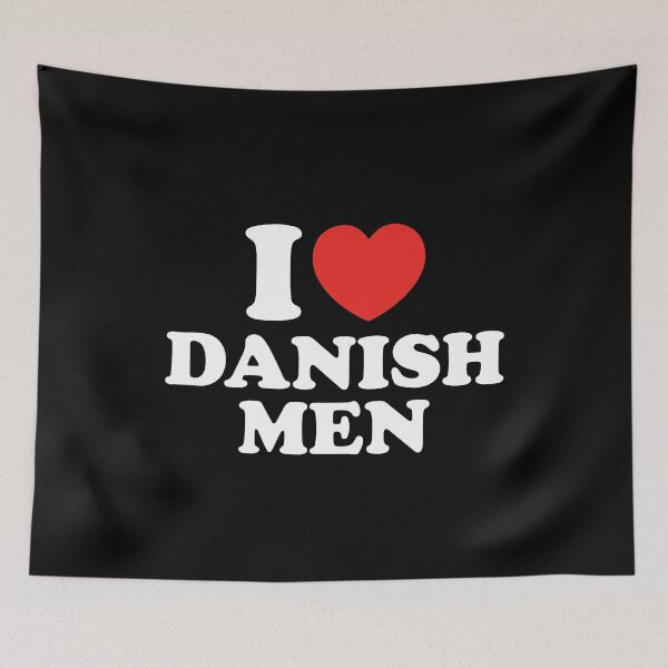Item preview, I Love Danish Men designed and sold by shitpostee.