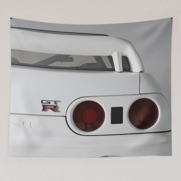 Item preview, Nissan Skyline R32 GT-R - JDM Godzilla Racing Legend Poster designed and sold by Road To Track.