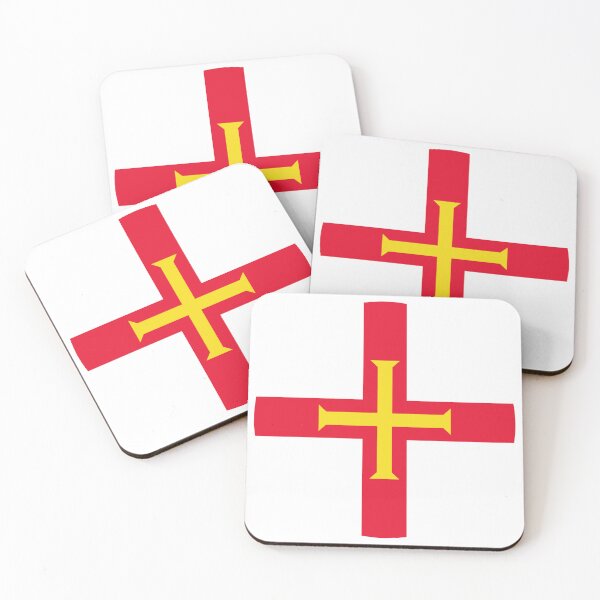 Item preview, Guernsey Round Flag Channel Islands Heritage designed and sold by NTGUILTY.