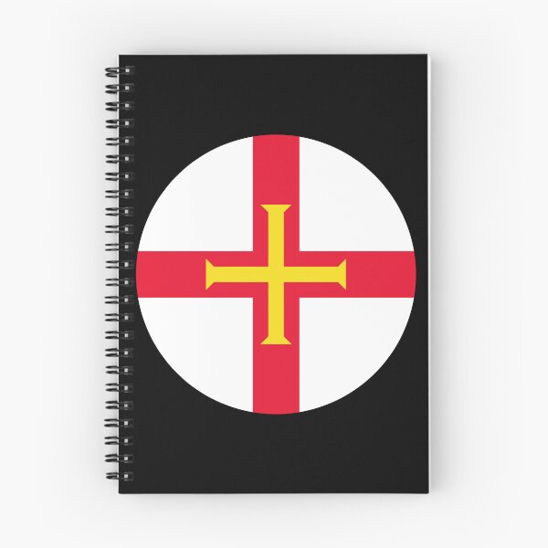 Item preview, Guernsey Round Flag Channel Islands Heritage designed and sold by NTGUILTY.