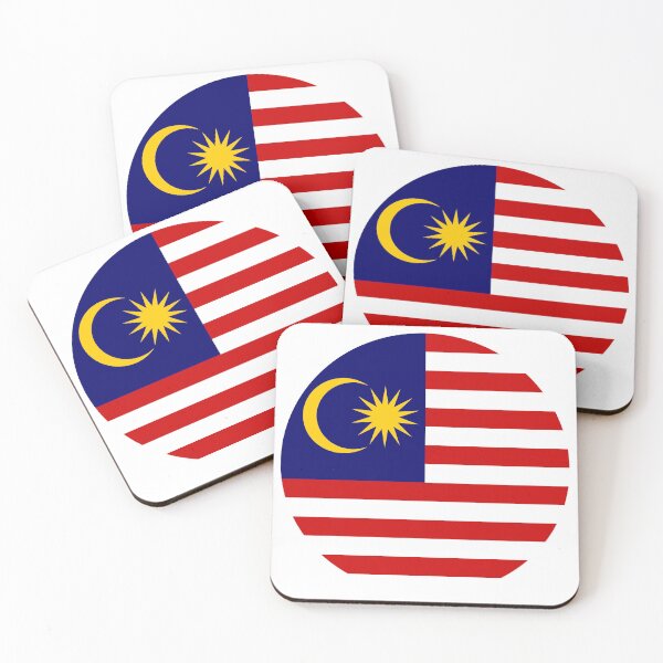 Item preview, Malaysia Round Flag Jalur Gemilang Heritage designed and sold by NTGUILTY.