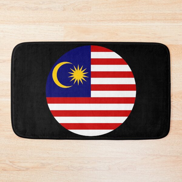 Item preview, Malaysia Round Flag Jalur Gemilang Heritage designed and sold by NTGUILTY.