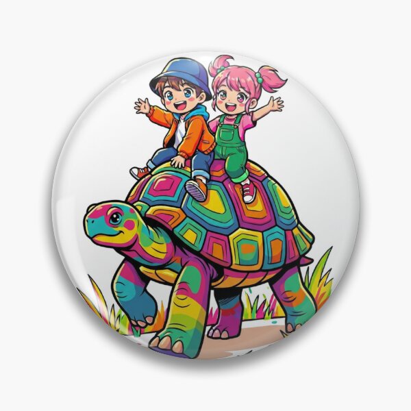 Artikelvorschau, Kinder und Schildkröten entworfen und verkauft von PP&RAINBOW SHOP.