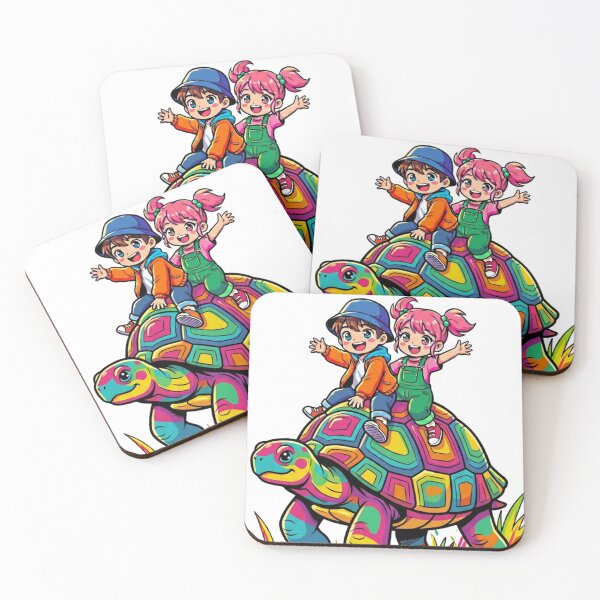 Item preview, Children and turtles designed and sold by PP&RAINBOW SHOP.