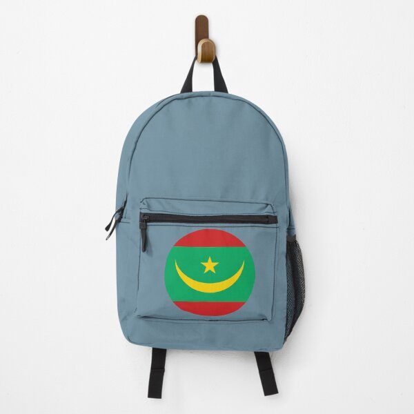 Item preview, Mauritania Round Flag Pan-African Heritage designed and sold by NTGUILTY.