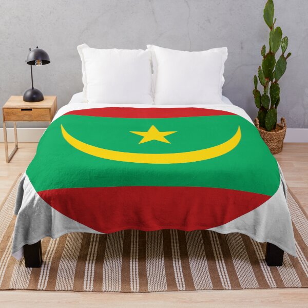 Item preview, Mauritania Round Flag Pan-African Heritage designed and sold by NTGUILTY.